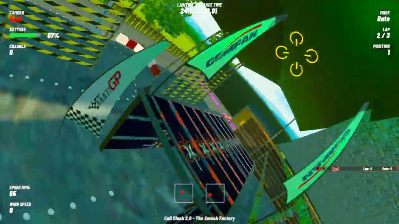 Velocidrone sim Tarnobrzeg 2025 (Smash factory)