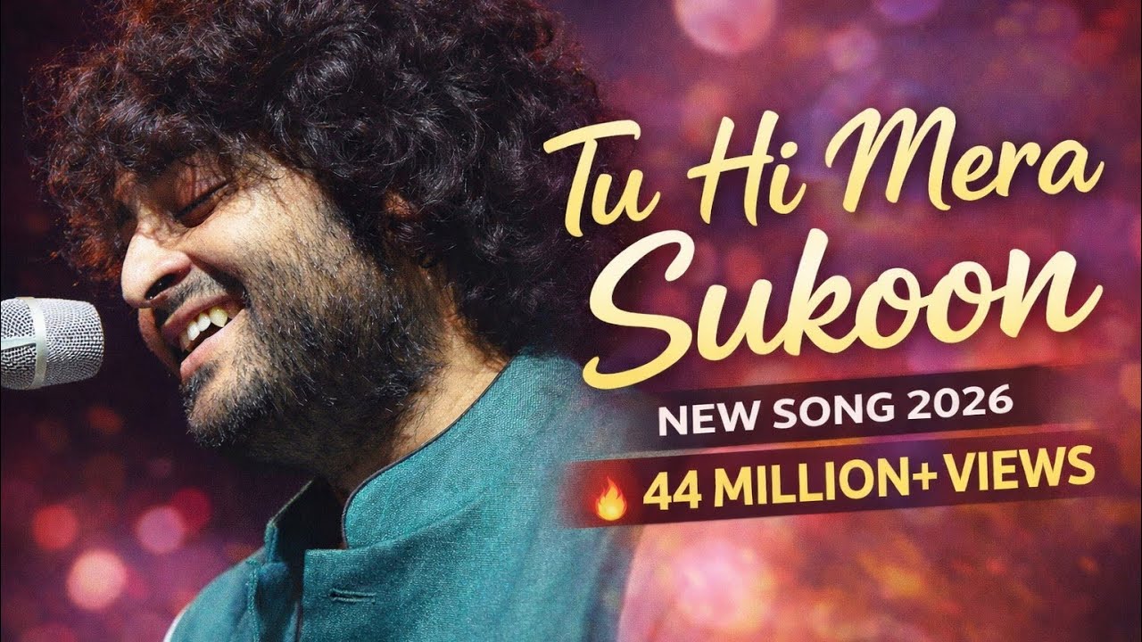 Tu Hi Mera Sukoon | New Hindi Love Song 2026 | Romantic Lo-fi | 40 Million+ Views