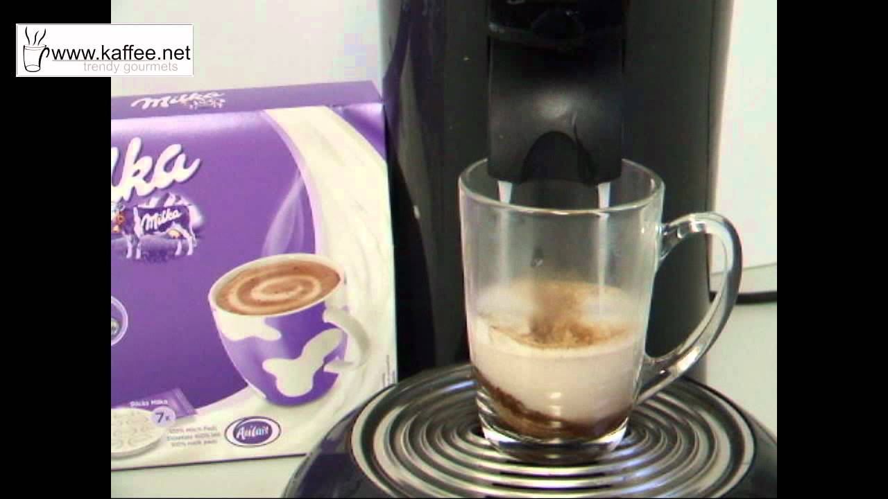 Milka Kakao, die Kakao-Pads für Padmaschinen wie z.b. Senseo