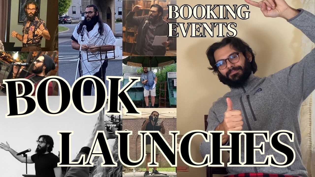 Different Types of Book Launches? 5 Types of Poetry Events w/ INFOGRAPHICS