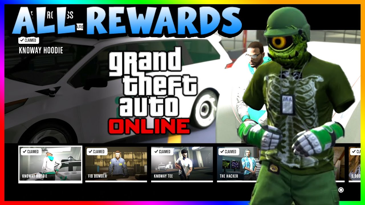 GTA ONLINE: EVERY CAREER CHALLENGE REWARD (2.5 YEARS LATER)