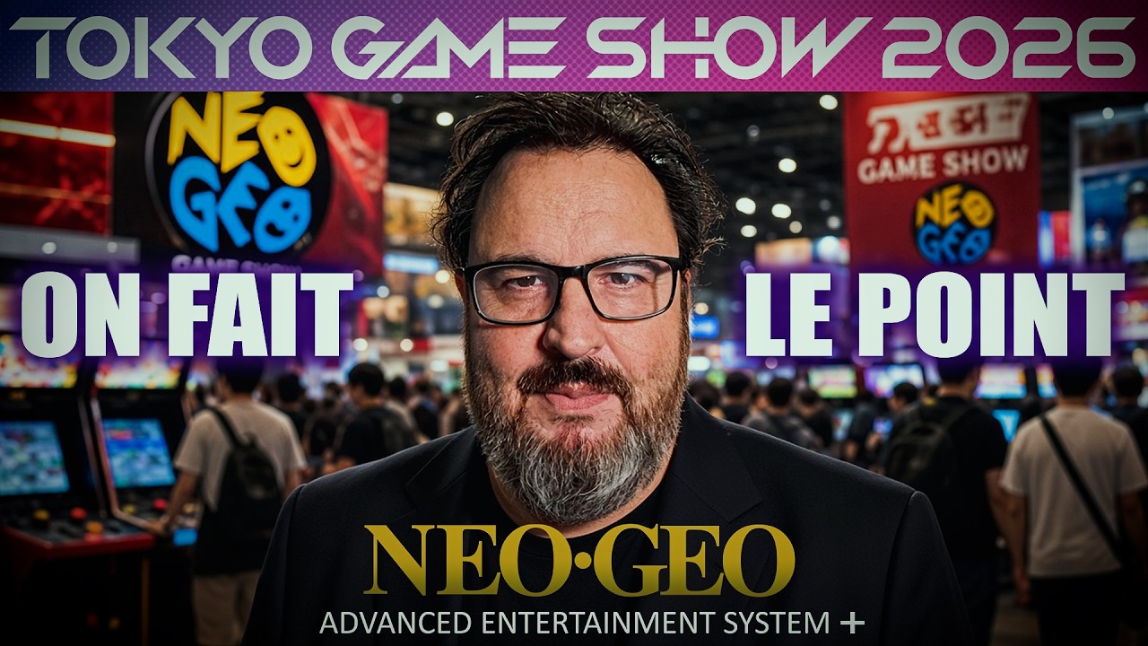 NEO GEO AES+ TGS 2026 - ON FAIT LE PONT #tgs #neogeo #retrogaming @lifeisavideogame