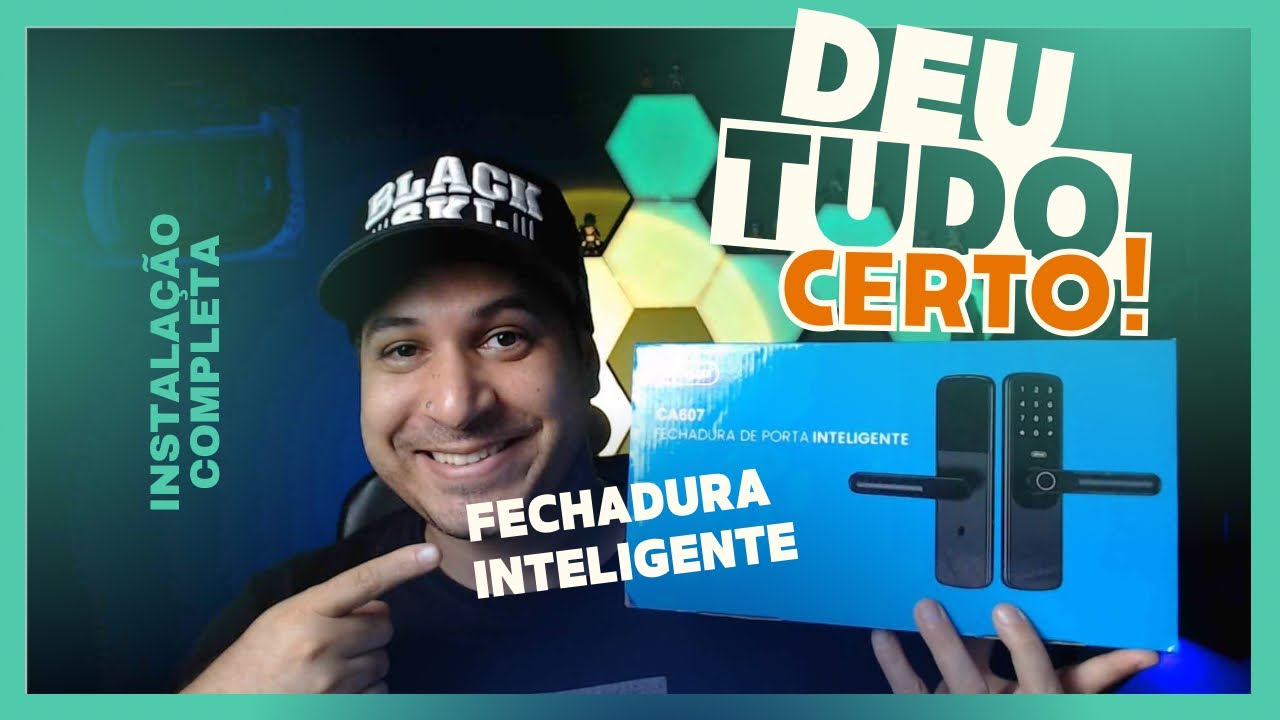 Como Instalar Fechadura Digital | Unboxing, Instalação e Configuração