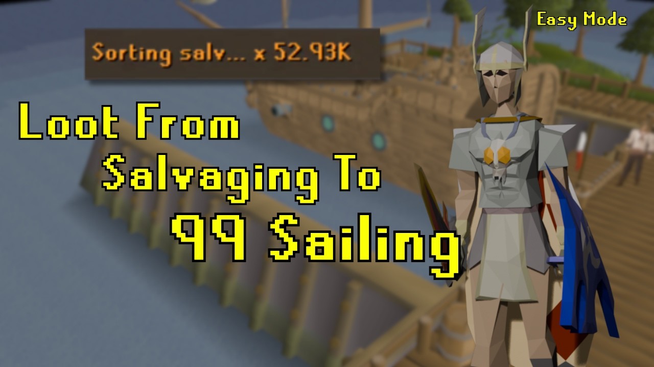 Loot From 50k Shipwreck Salvages - Easy Mode #4 - OSRS