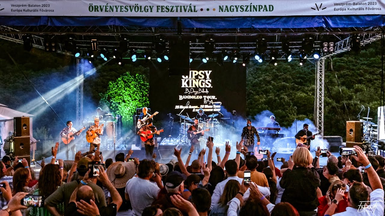 GIPSY KINGS by Diego Baliardo - BAMBOLEO at Örvényesvölgy Festival, Hungary