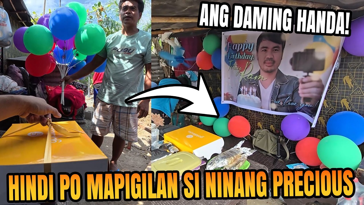 Hindi Po Mapigilan Si Ninang Precious! Ang Daming Handa kaTechRAM! Maraming Salamat Po!
