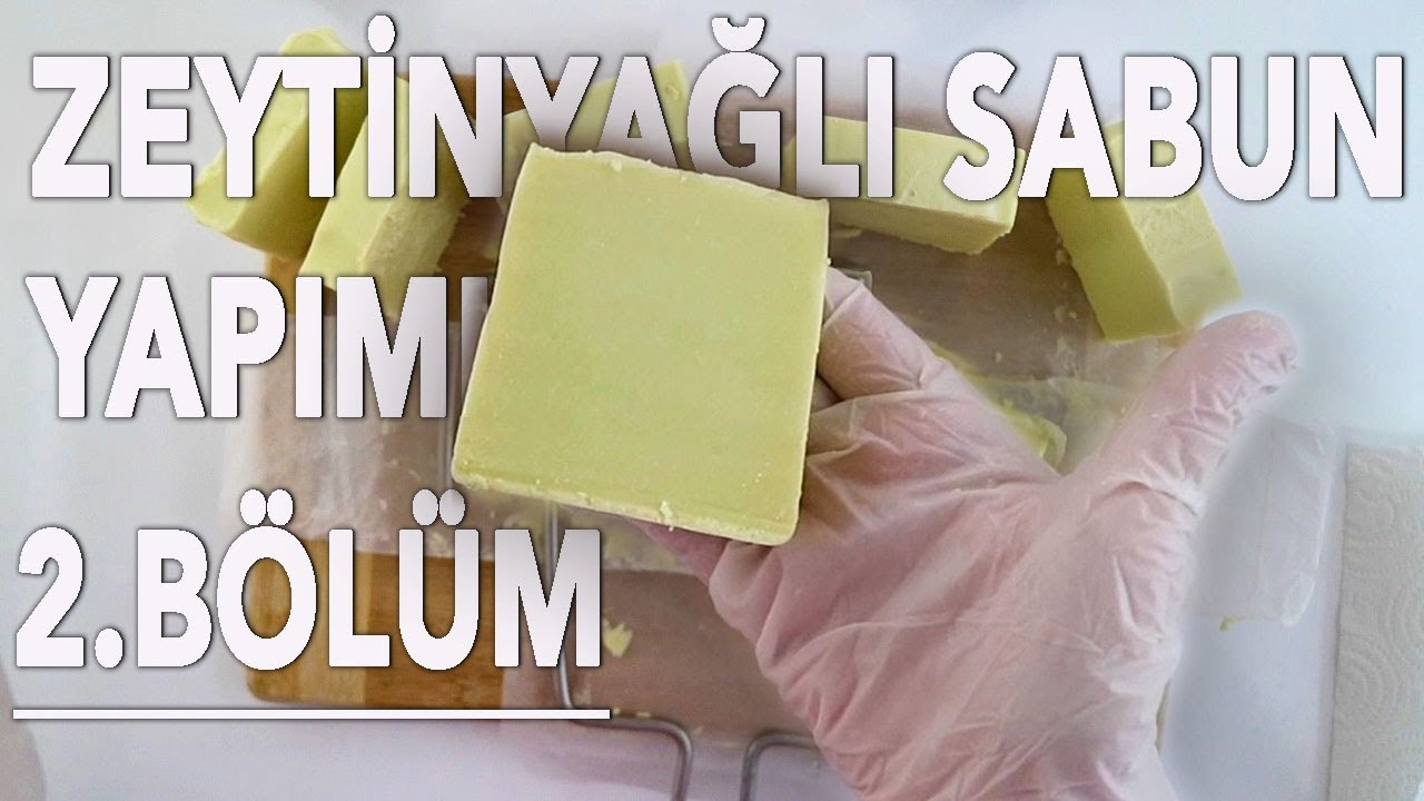 2.BÖLÜM Evde Zeytinyağlı Sabun Nasıl Yapılır? TÜM SORULARINIZI YANITLADIM 🌸#414
