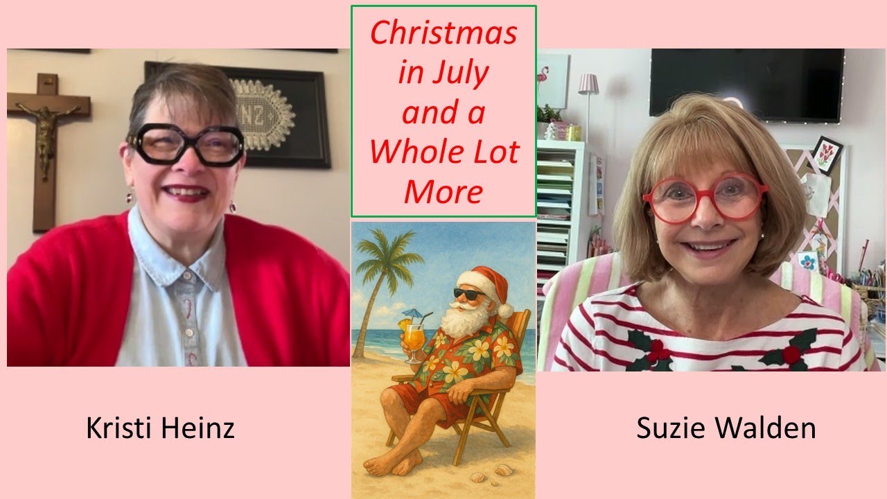 Flosstube #13 - Christmas in July and a Whole Lot More