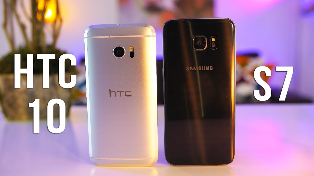 Samsung Galaxy S7 Edge vs HTC 10 Comparison! Best Smartphones of 2016?