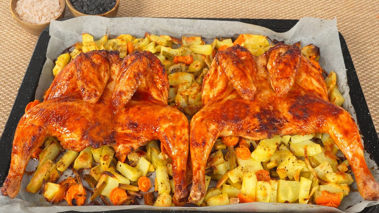 Bestes Hühnchen-Rezept!!! Habe diesen Trick in einem Restaurant gelernt!