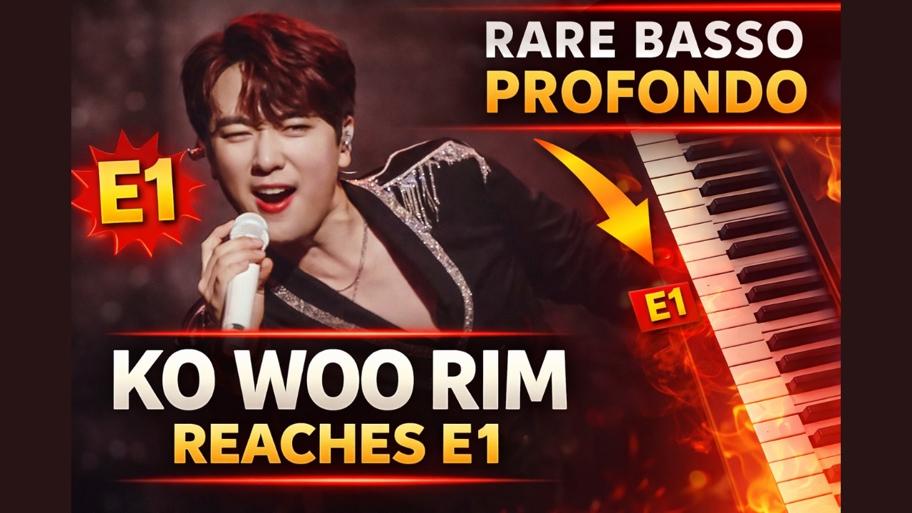 Ko Woo Rim: The Rare Basso Profondo Who Reaches E1