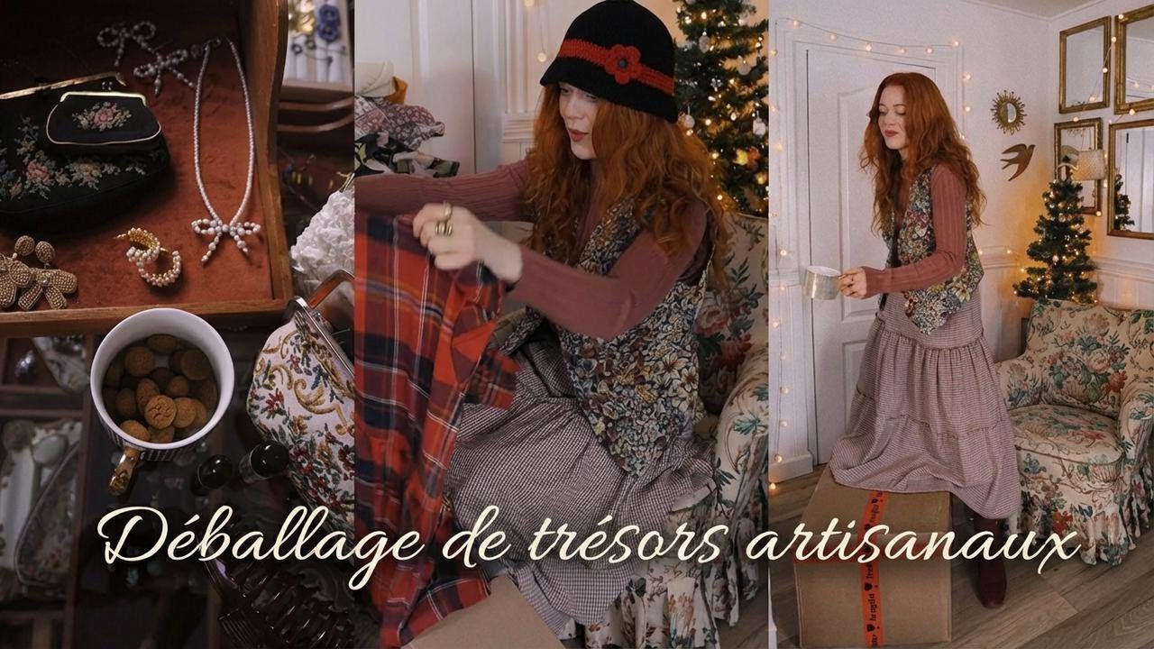 On découvre une boîte remplie de merveilles artisanales créées par un ange hollandais