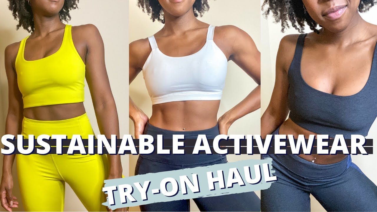 Girlfriend Collective, Outdoor Voices, & MPG Sport | SUSTAINABLE ACTIVEWEAR TRY ON HAUL & REVIEW!