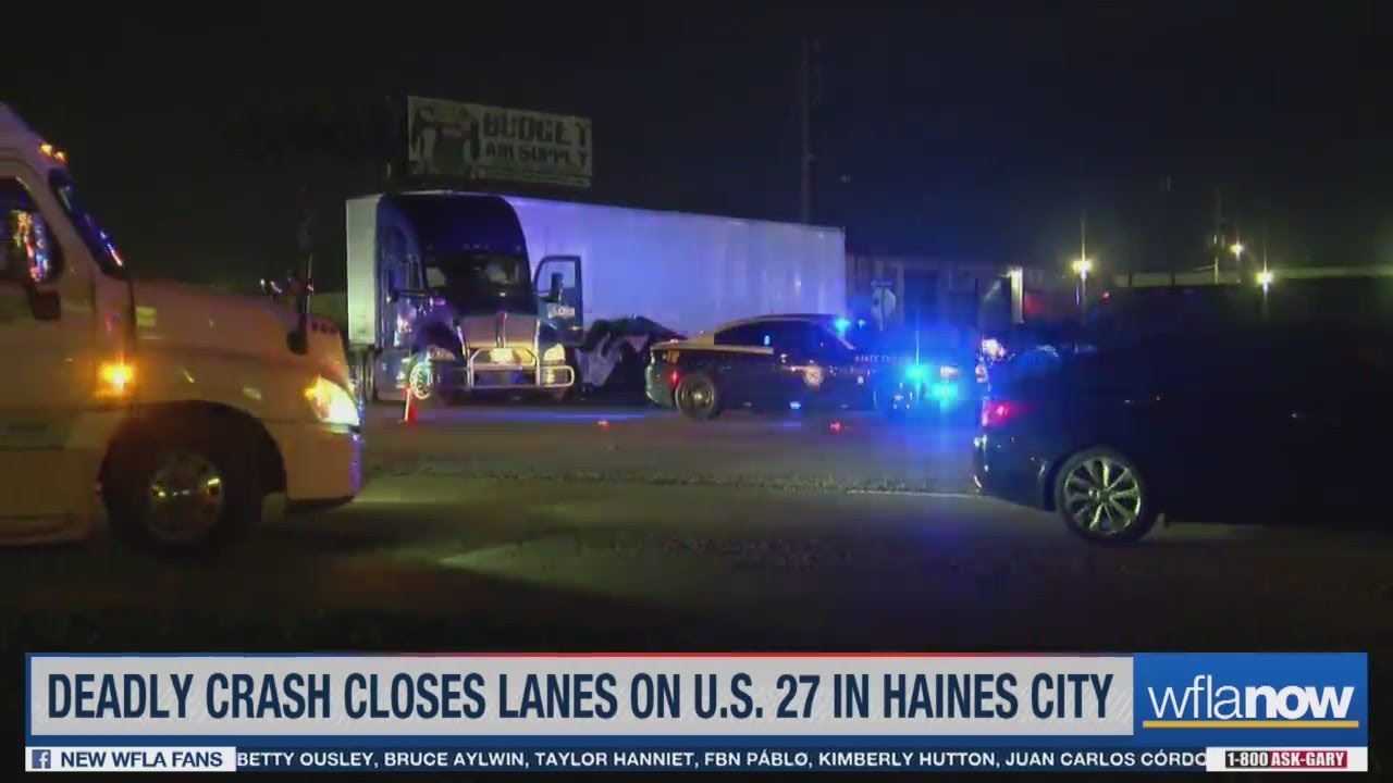 Deadly crash snarls traffic on U.S. 27 in Haines City