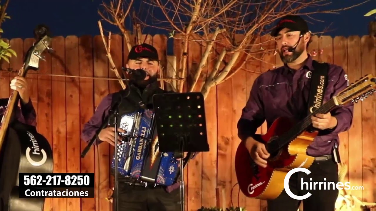 Chirrines con Tololoche Los Ángeles Riverside San Bernardino:  Ojitos Negros Chinitos - Jorge Madrid