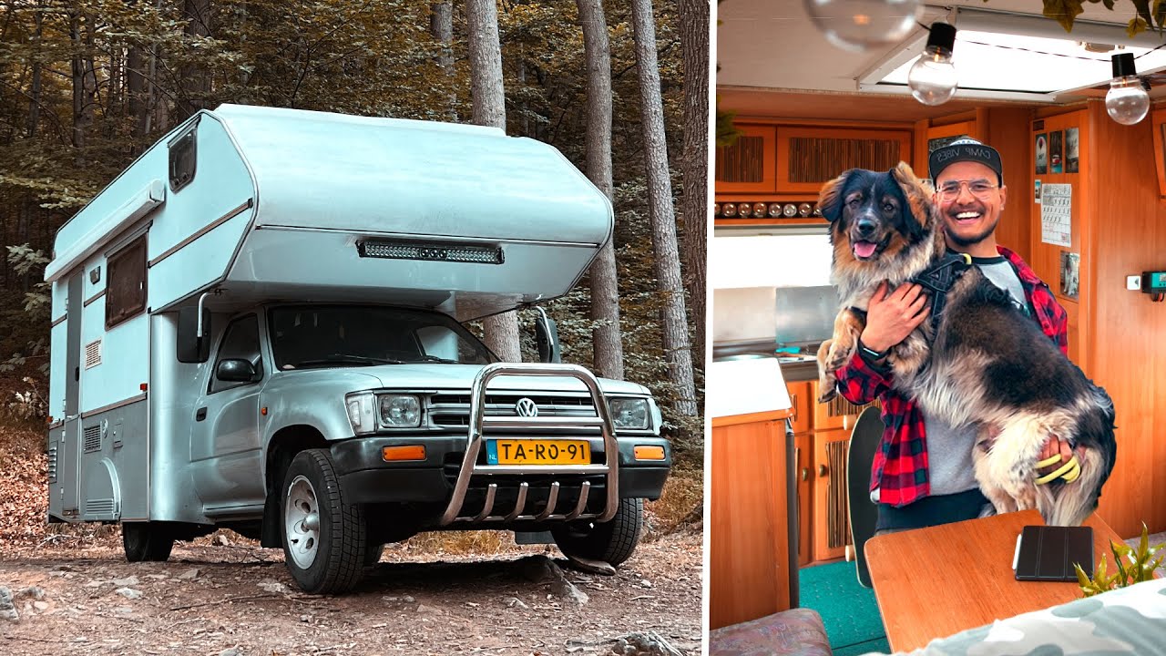 A Tour of my RARE 1991 VW Truck Camper rig (that I Live in)