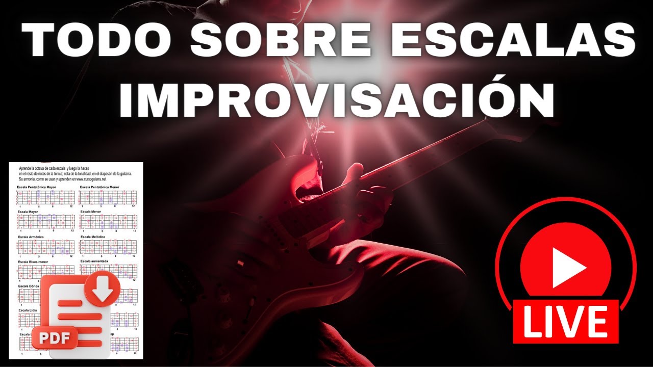 ❌ NO Improvises Así: TODO sobre ESCALAS y TEORÍA para Guitarra (Manual GRATIS) 🎸