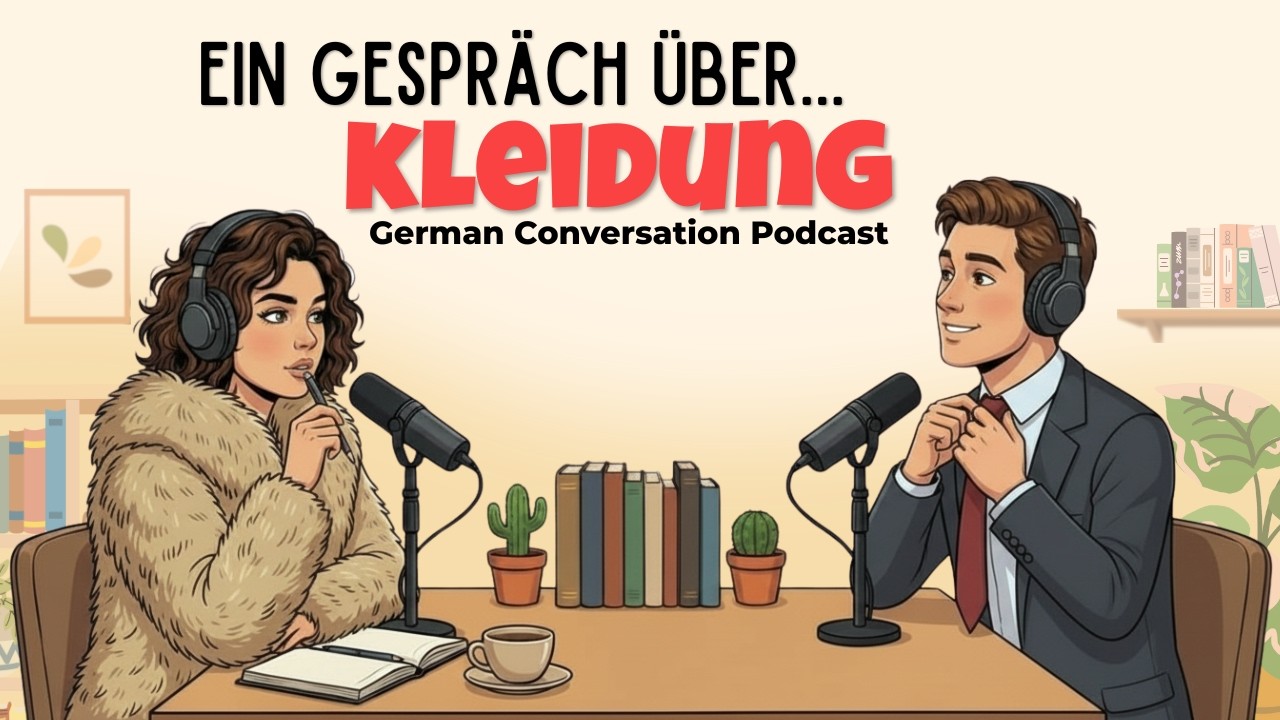How to Talk About Your Clothes in German | German Podcast for Easy Conversation