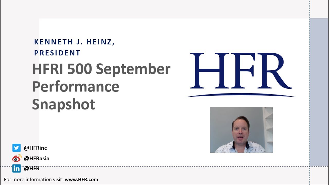 HFRI 500 September 2021 Performance Update | Hedge Fund Research, Inc. (HFR)