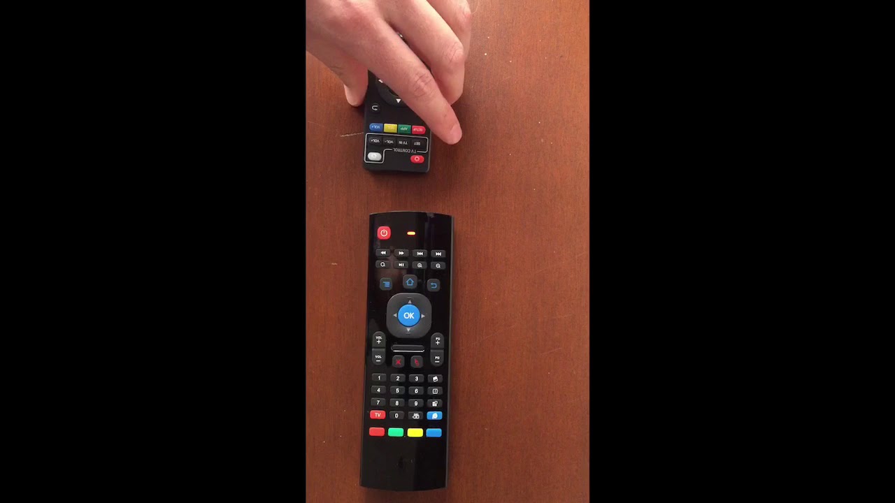 Configuración control Air Mouse