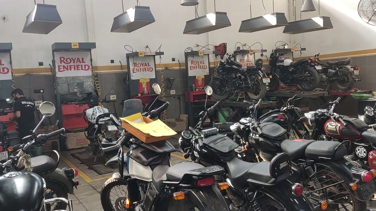 Royal Enfield service centre @Tirupati👍