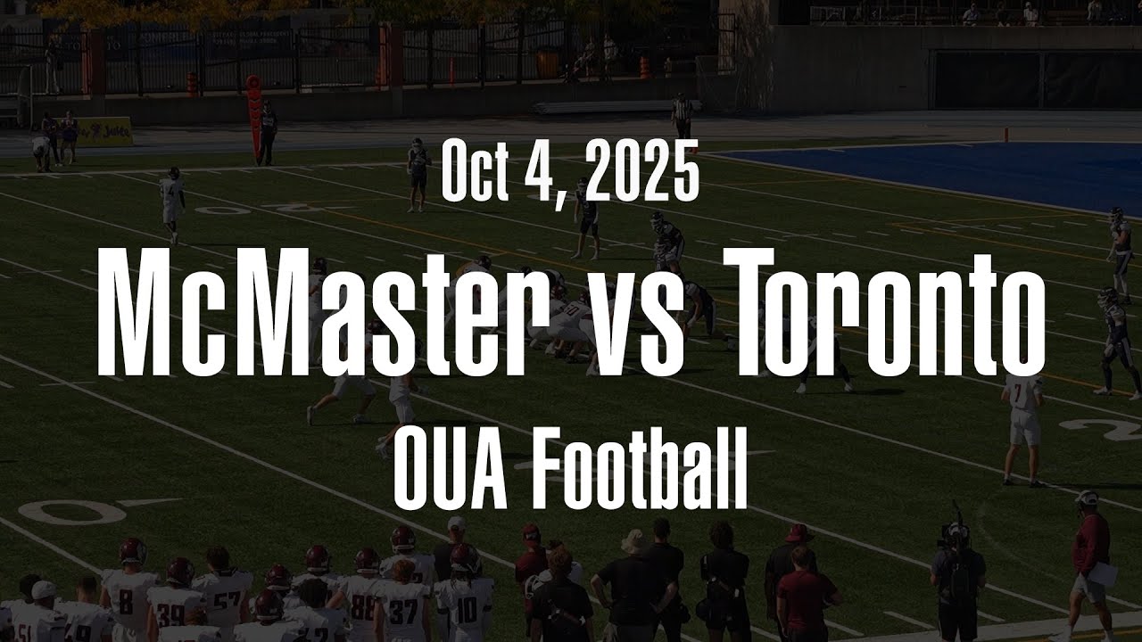 2025 / OUA Football / McMaster at U of T