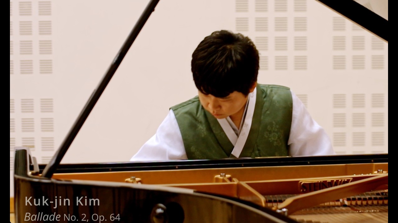 Kuk-jin Kim - Ballade for Piano No. 2, op. 64 performed by Hwan Hee Kim