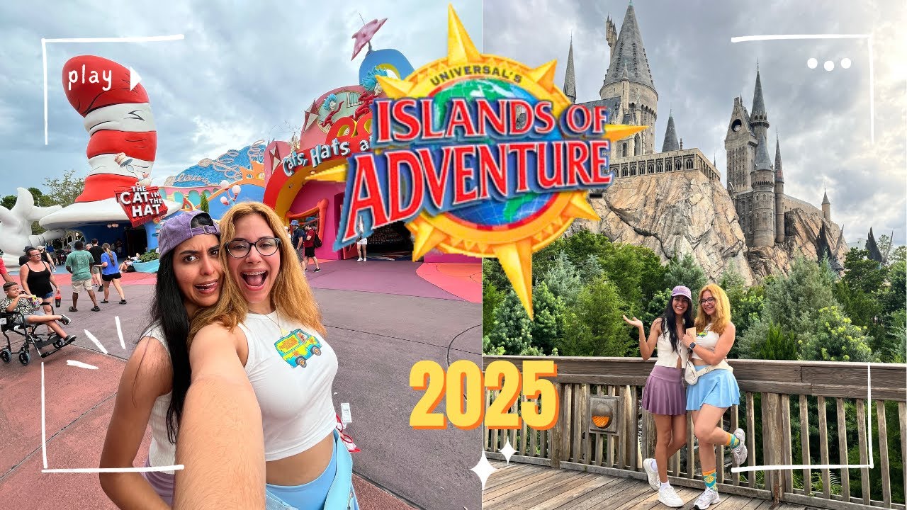 ¿Vale la pena visitar Universal Island of Adventures en 2025? | Guía definitiva | Vlog