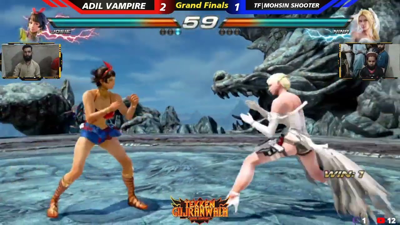 [Grand Final] ) VS Adil (Josie) VS Mohsin Shooter (Nina) Tekken 7 Pakistan