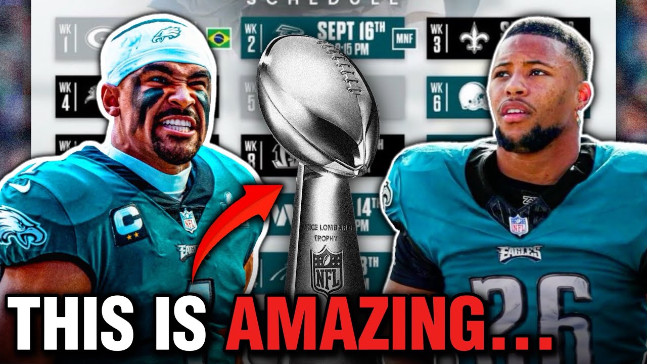 How The Philadelphia Eagles 2024 Schedule Sets Them Up PERFECTLY For A Super Bowl Run…