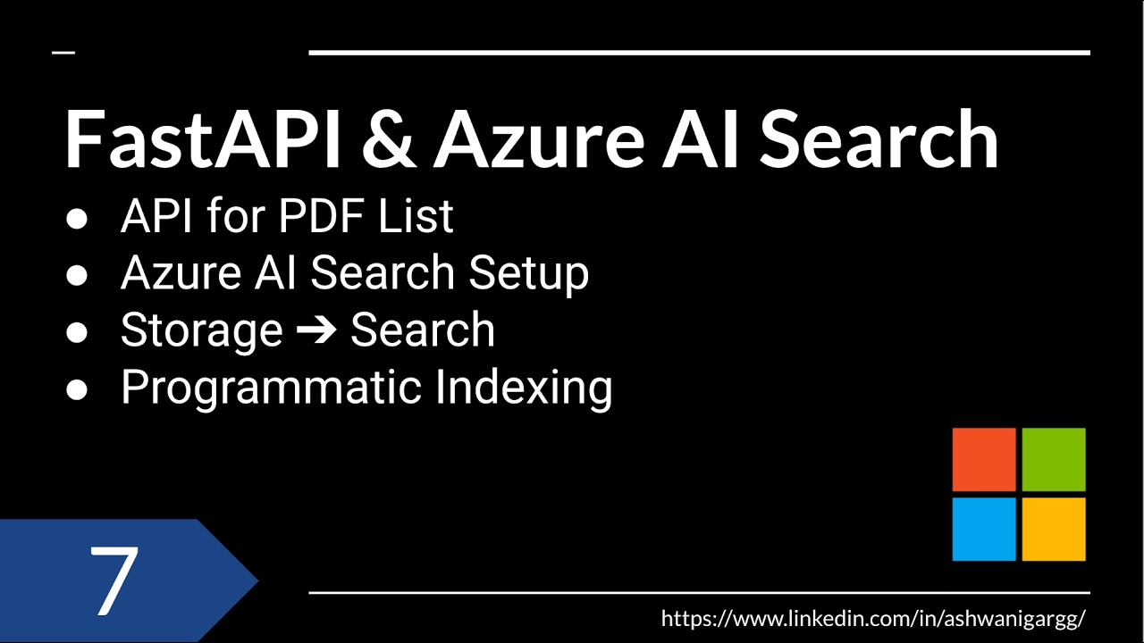 Azure AI Search Indexing & Document API Setup! 🛠️ | Python Agentic API in Hindi (Part 7)