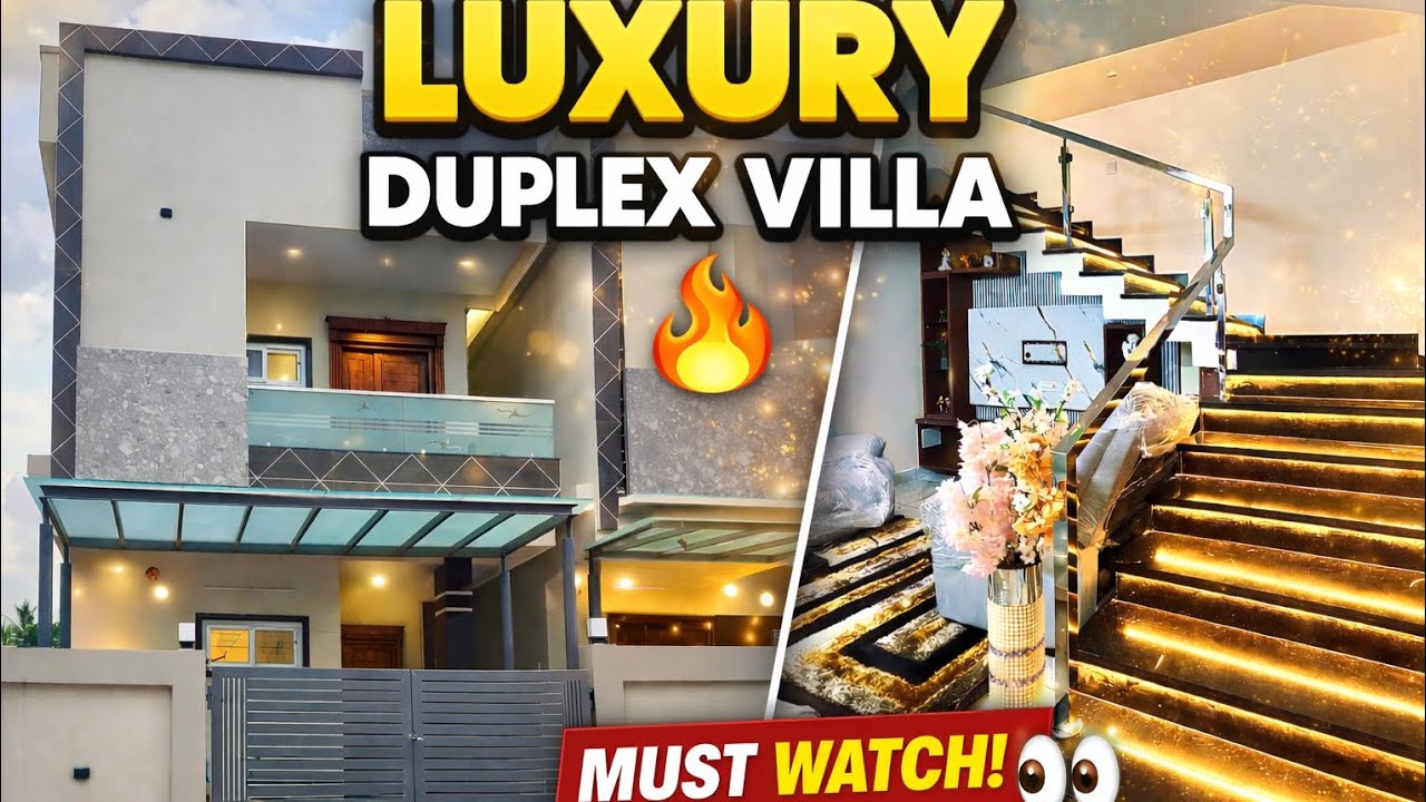 🏠 LUXURY DUPLEX HOUSE TOUR 