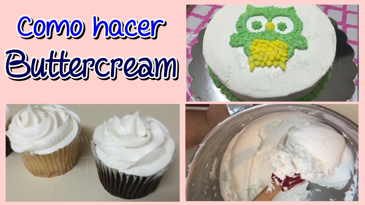 BUTTERCREAM -Blanco Puro-/Buttercream Icing -Pure White-