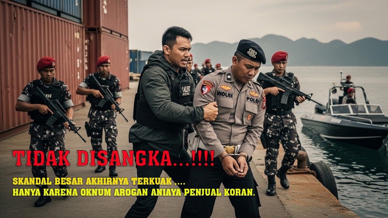 TIDAK DISANGKA..‼️SKANDAL BESAR AKHIRNYA TERKUAK.., HANYA KARENA OKNUM AROGAN ANIAYA PENJUAL KORAN.
