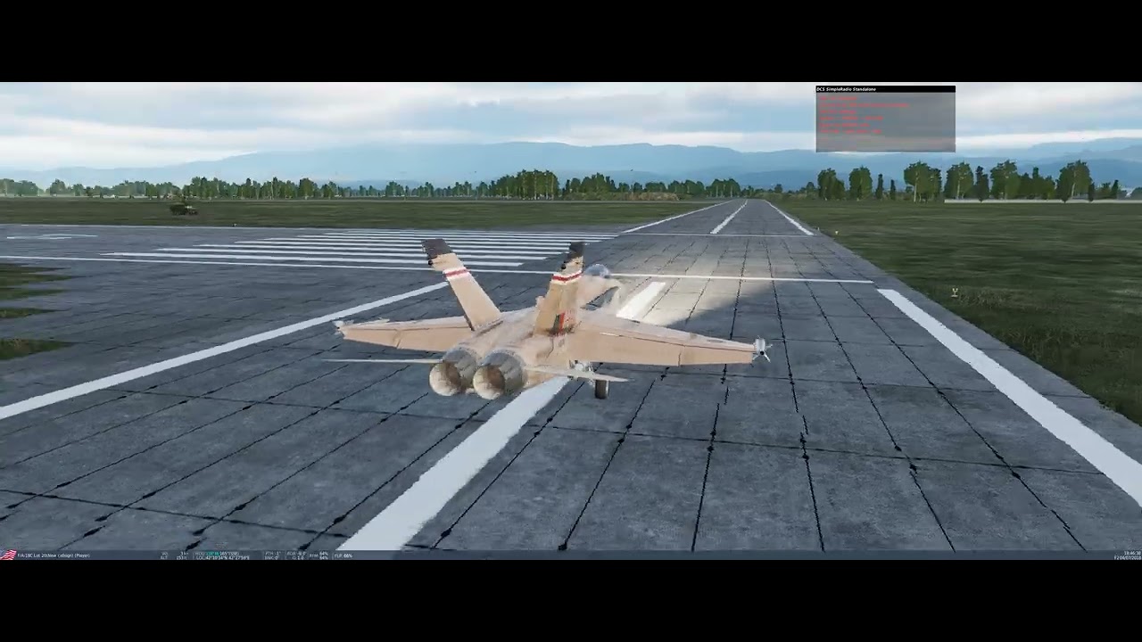 Returning to DCS and the FA18C Hornet after a Year of Not Flying