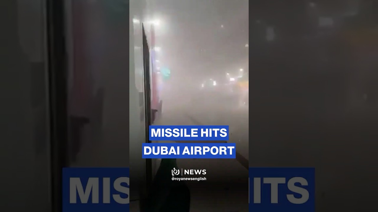 🚨 Iran attacks Dubai airport