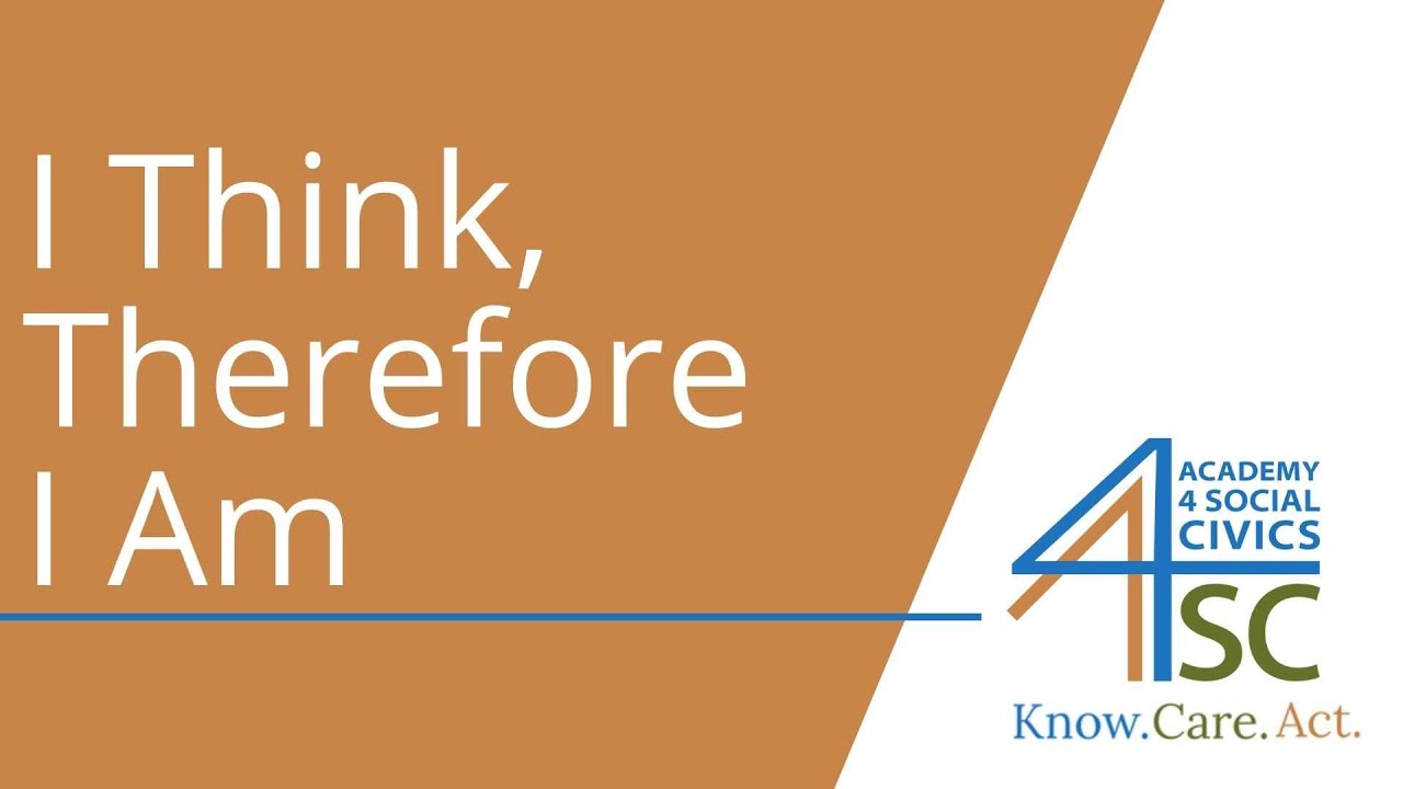 I Think, Therefore I Am: Cartesian Skepticism and Foundationalism - Epistemology Series | Academ...