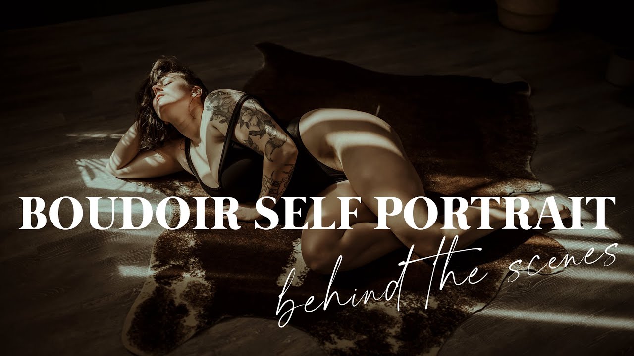 Boudoir Behind The Scenes: Self Portraits in Harsh Light Edition