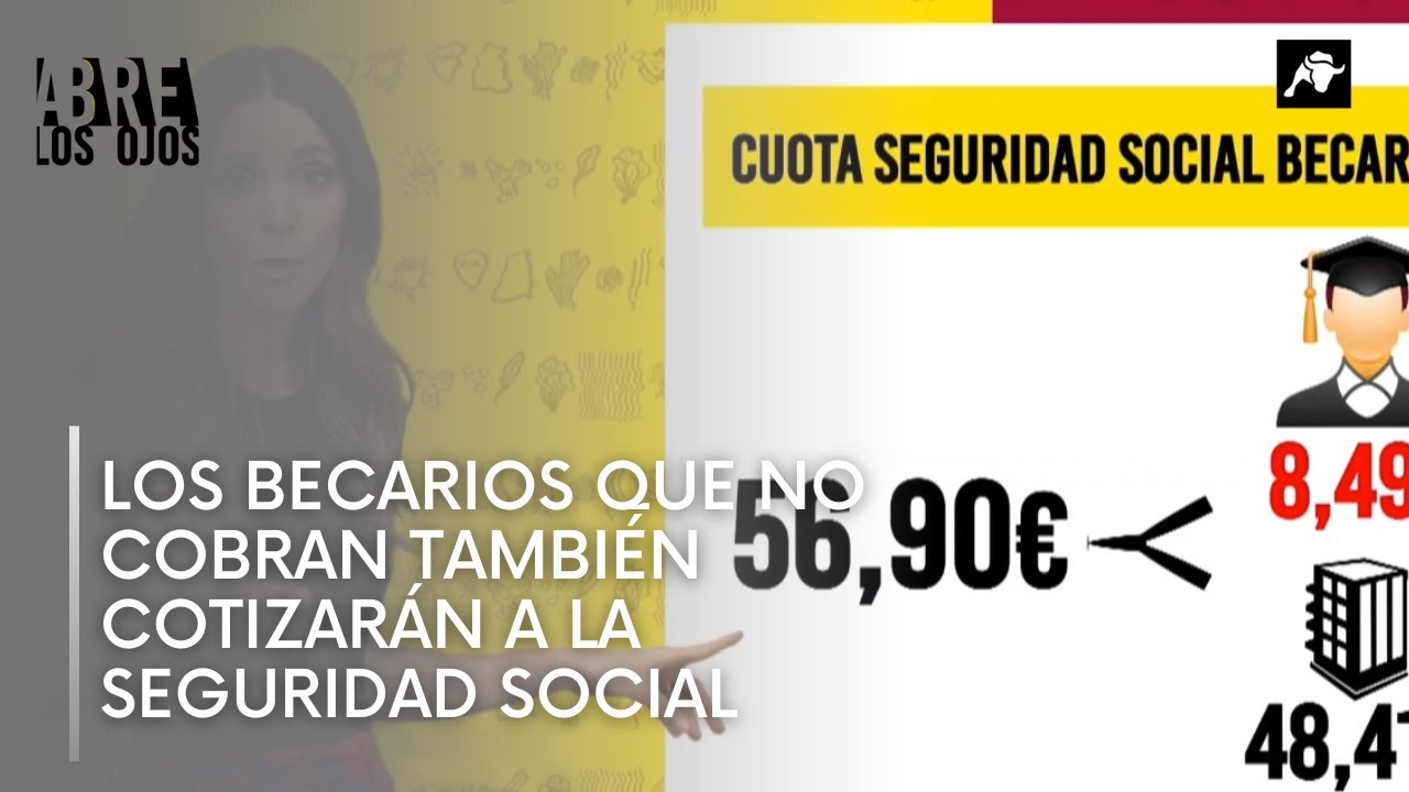 Los becarios que no cobran también cotizarán a la seguridad social
