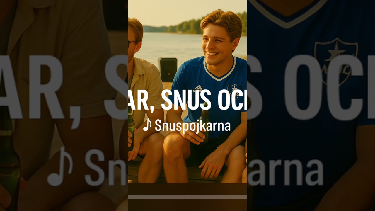 sommar snus och en uppkn&auml;ppt b&auml;rs #musikvideo #originall&aring;t #festival #concert #new #youtubemusik
