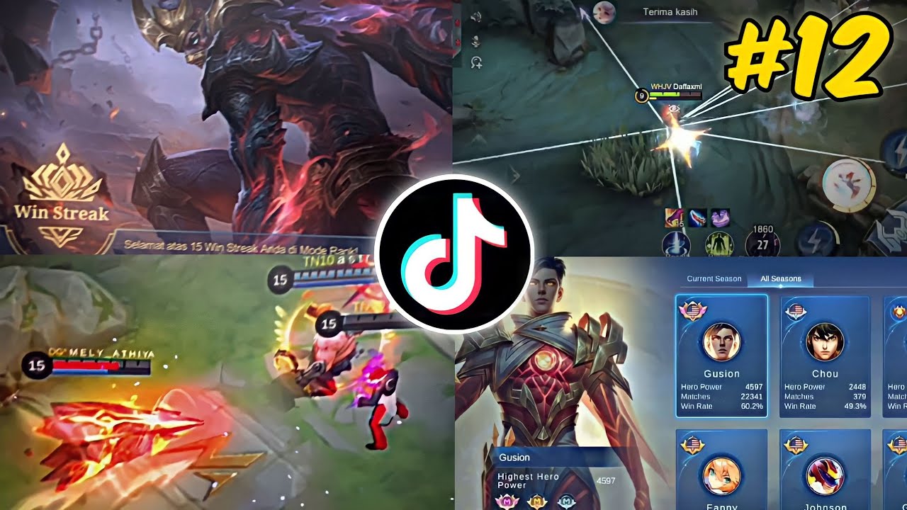 MLBB BEST TIKTOK VIDEO | ML TIKTOK NEW FREESTYLE | ML MEMES | ML TIKTOK FUNNY MOMENTS!