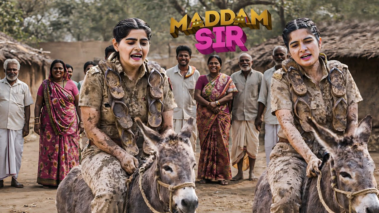 आखिर क्यू गांव वालों ने Karishma और Santu को गधे पर बैठाकर उनका उड़ाया मजाक | MADAM SIR | New Episode