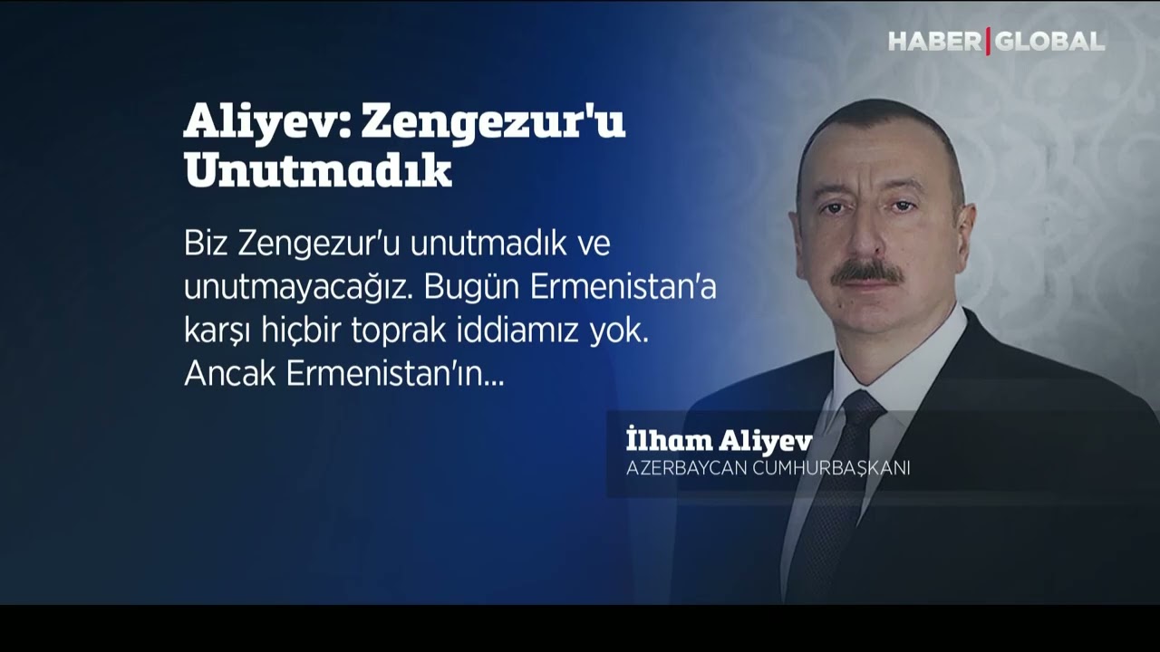 Cumhurbaşkanı Aliyev: 
