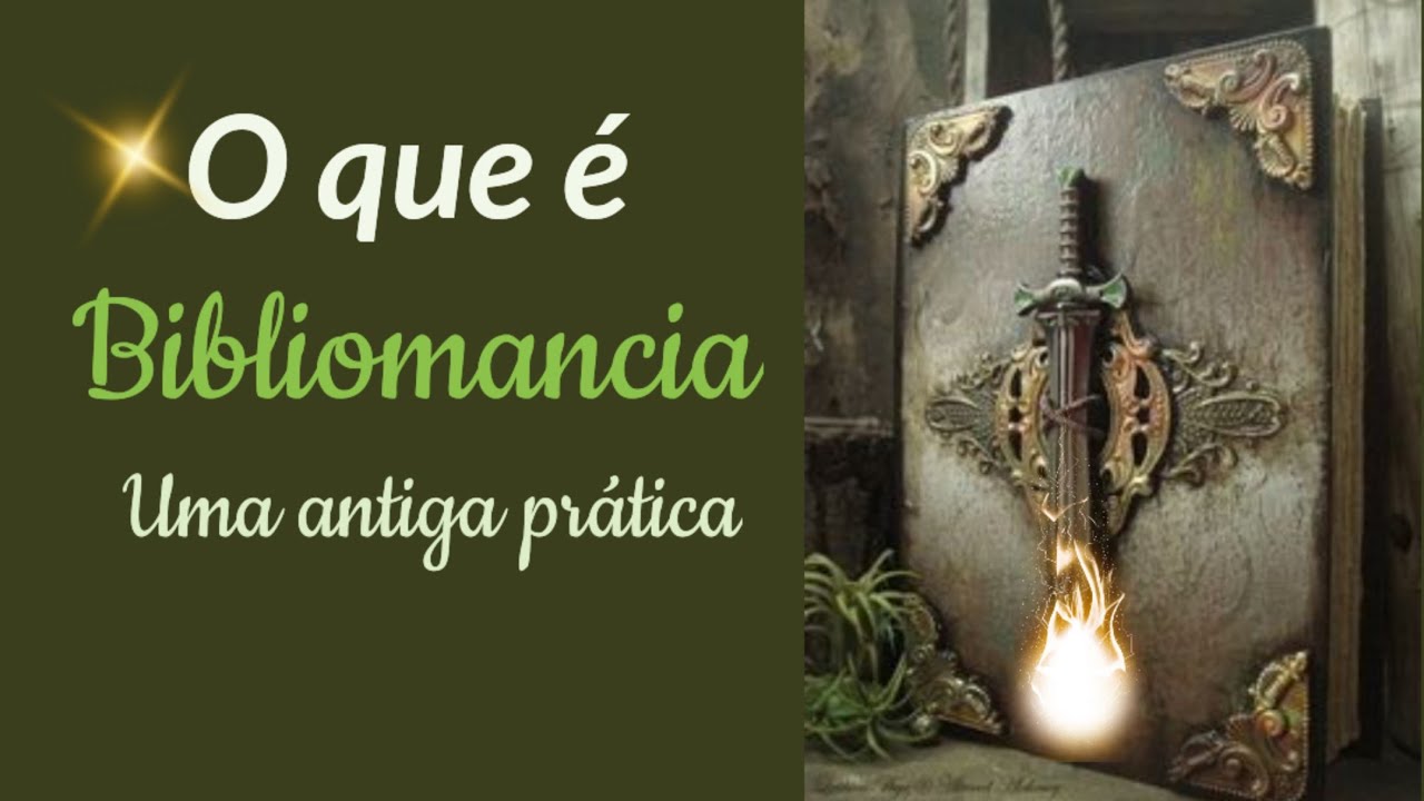 Bibliomancia como &eacute; praticada