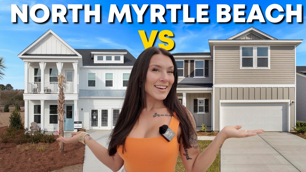 Which One Would You Choose in These New Homes In North Myrtle Beach