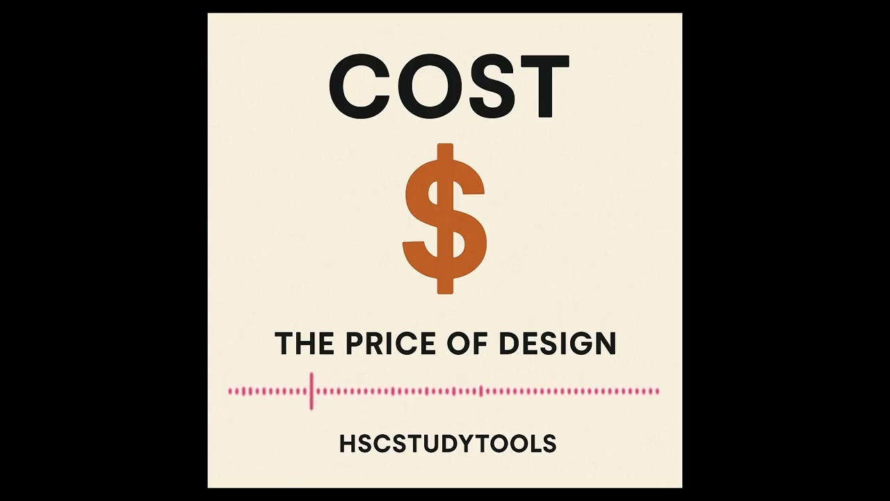Cost - HSC Design & Technology Study