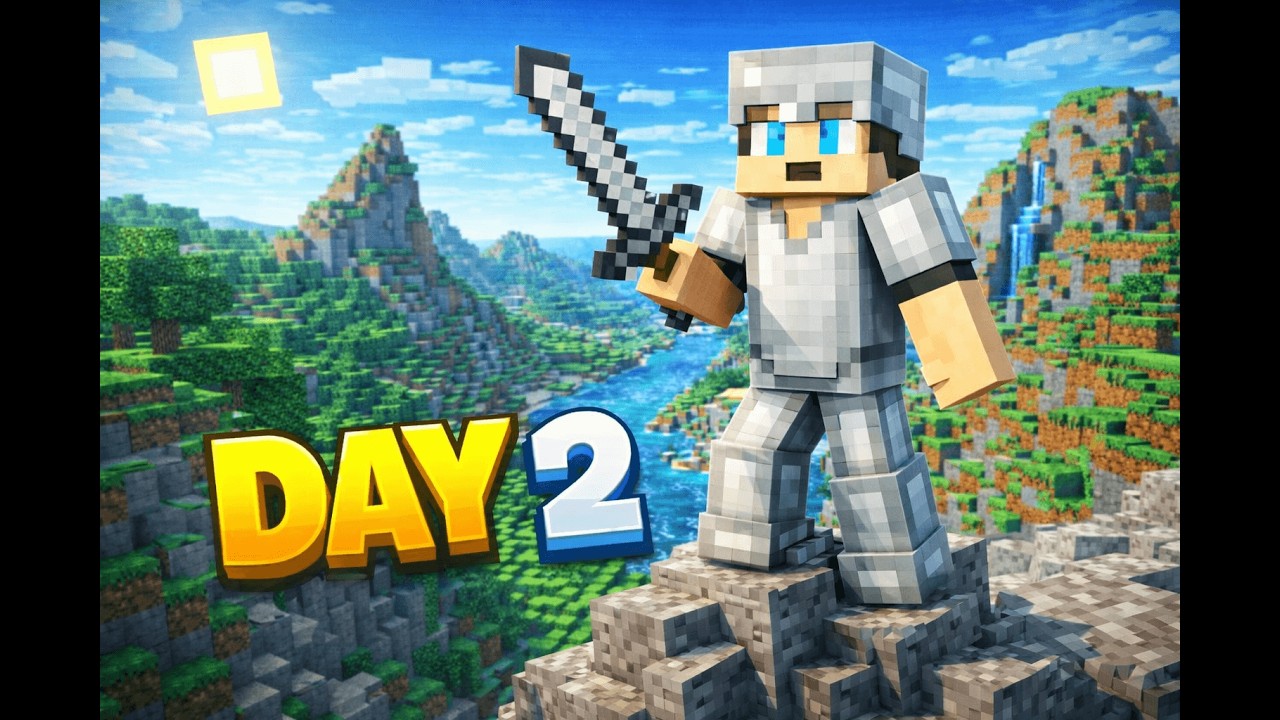 My Minecraft world day #2
