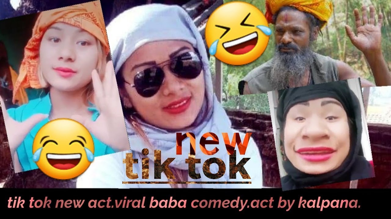 aghori baba New tik tok video viral baba act by shrestha zanu.others video act also.