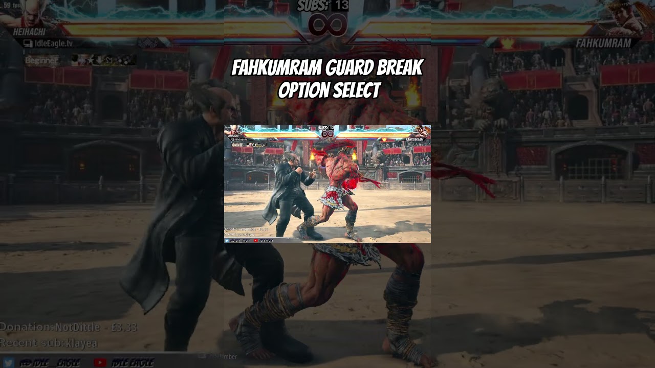 Как избежать путаницы с пробиванием защиты Фахкумрама в Tekken 8 