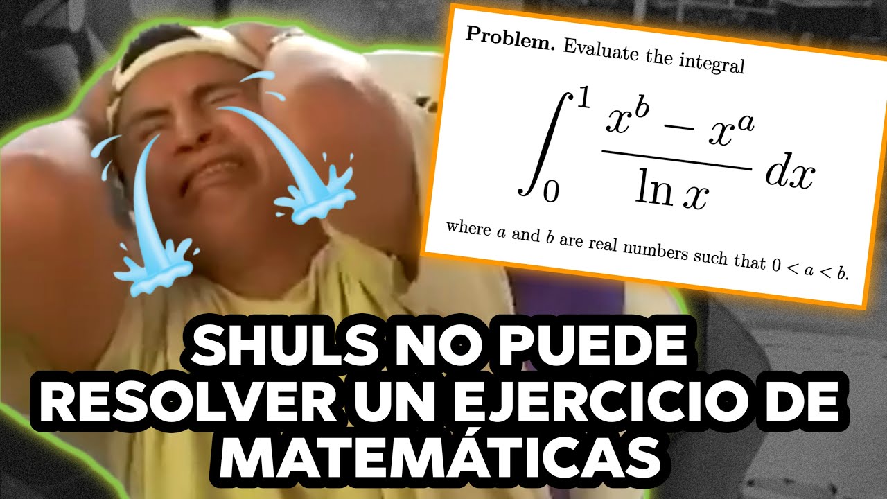 Shuls Matemático no puede resolver este problema 🤯 Integral definida imposible EXPLICADA Calculus